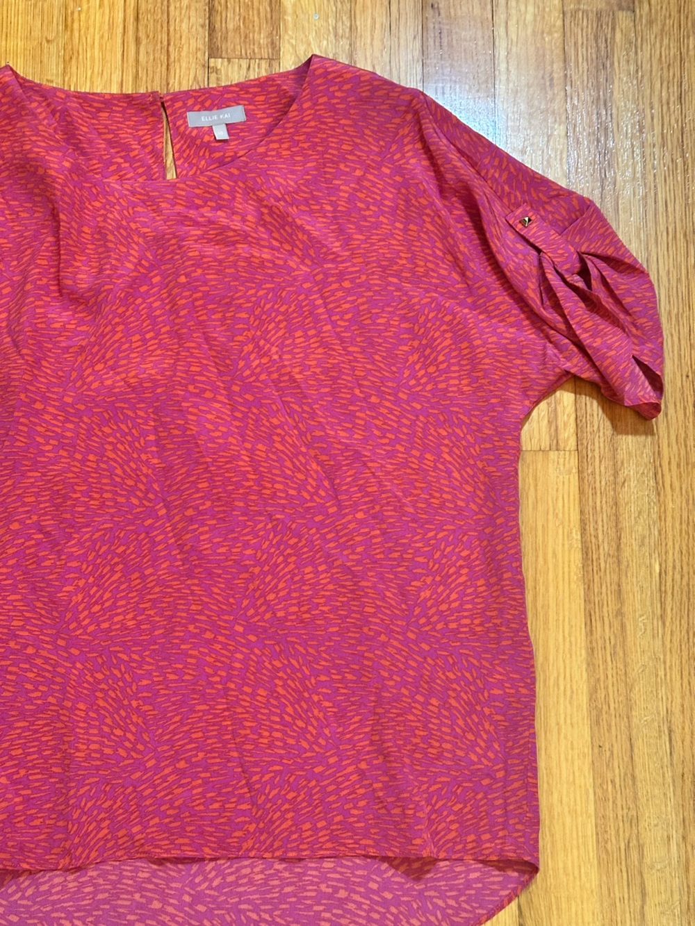 Ellie Kai blouse made from 100% silk size 10 (j6) - Picture 3 of 10